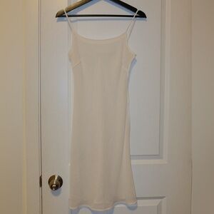 Elegant Cream Slip Dress